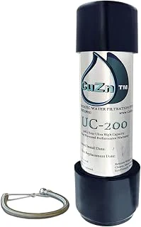 CuZn UC-200 under sink water filter for city water lead and chlorine reduction